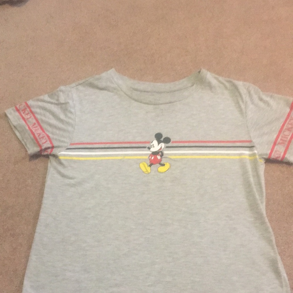 Mickey Mouse Disney grey top